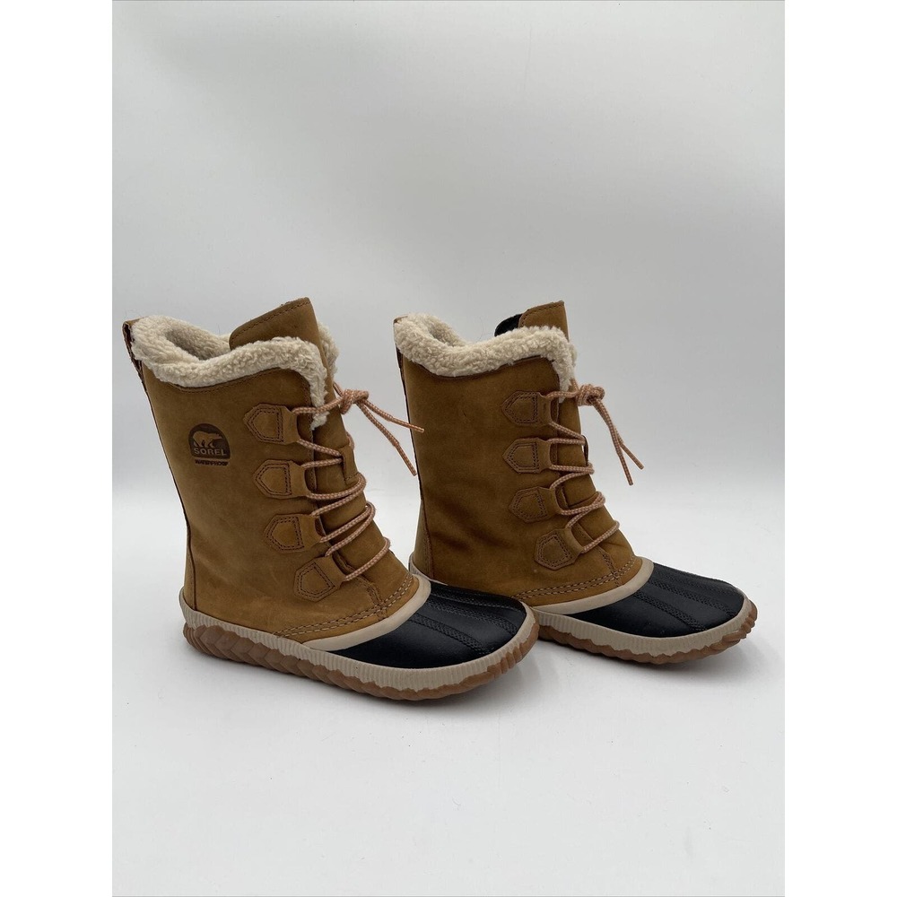 Sorel Women's Snow Boots, Brown Elk Size 8